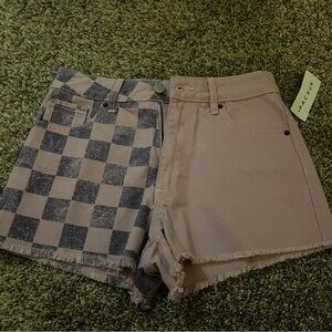 pacsun jean shorts size 23 NWT